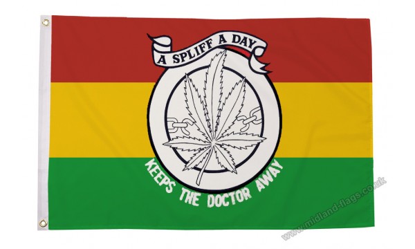 Keeps The Doctor Away Flag